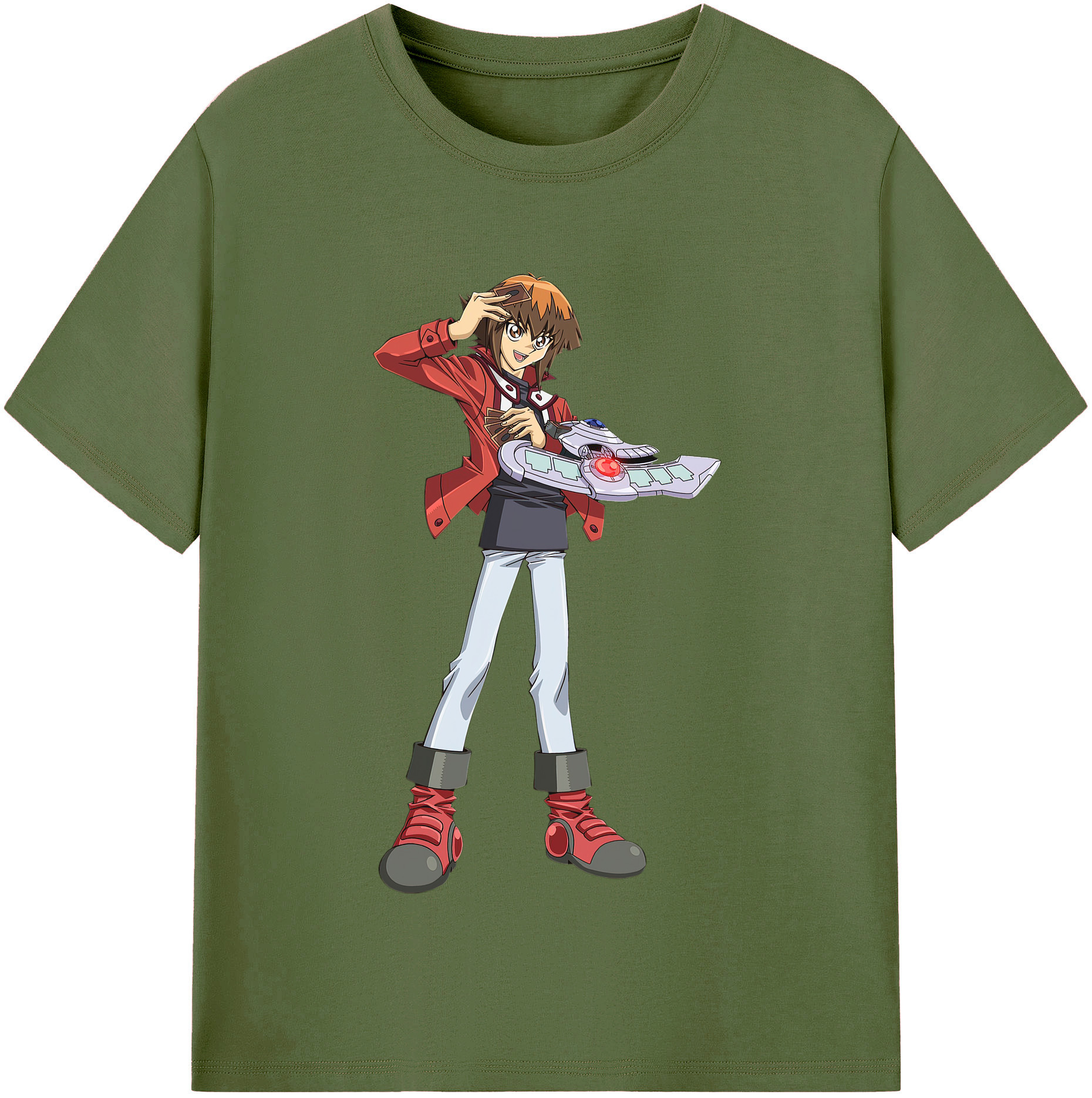 （画像用） 遊☆戯☆王 Yu-Gi-Oh! 綿100％半袖Tシャツ（フロントプリント）